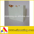 fancy white paper bag with ribbon